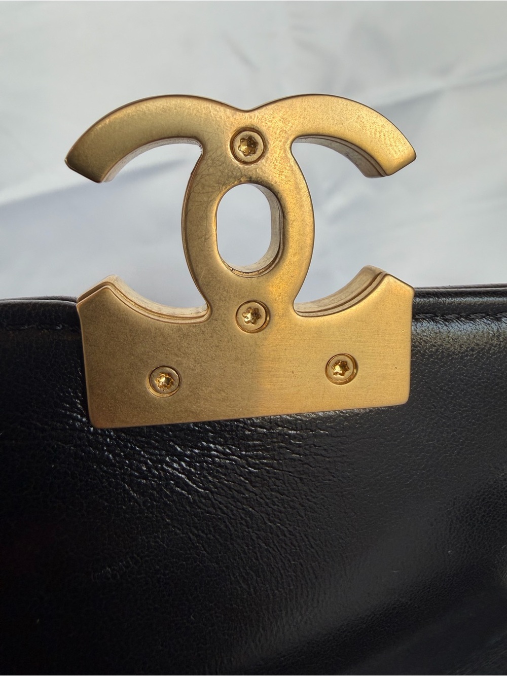 CHANEL 24A Black Lambskin Mini Flap Chanel CC Turnlock Full Set Microchipped - Picture 12 of 16